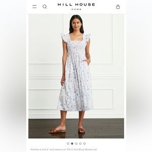 The Ellie Nap Dress by Hill House. Size: S